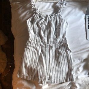 striped romper